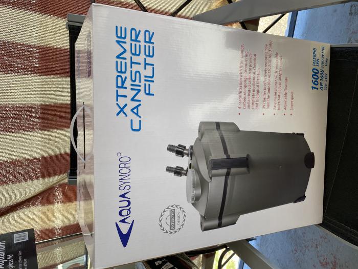 Canister Filter with UV Light 1600L/H