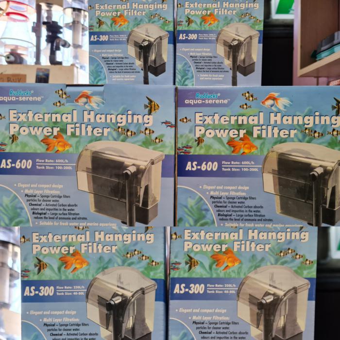 AS-600 External Hanging Filter On Special now 