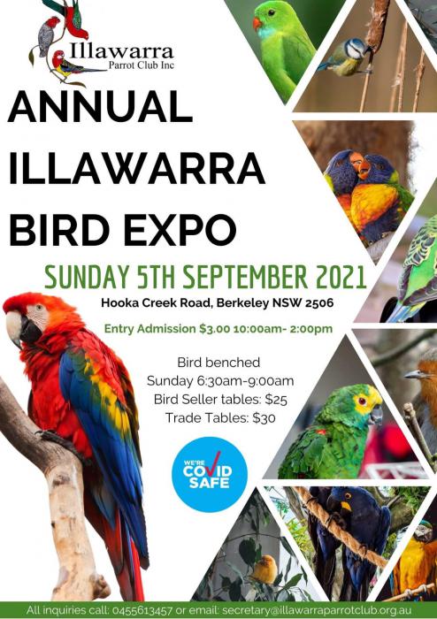 Illawarra Parrot Club Bird Sale