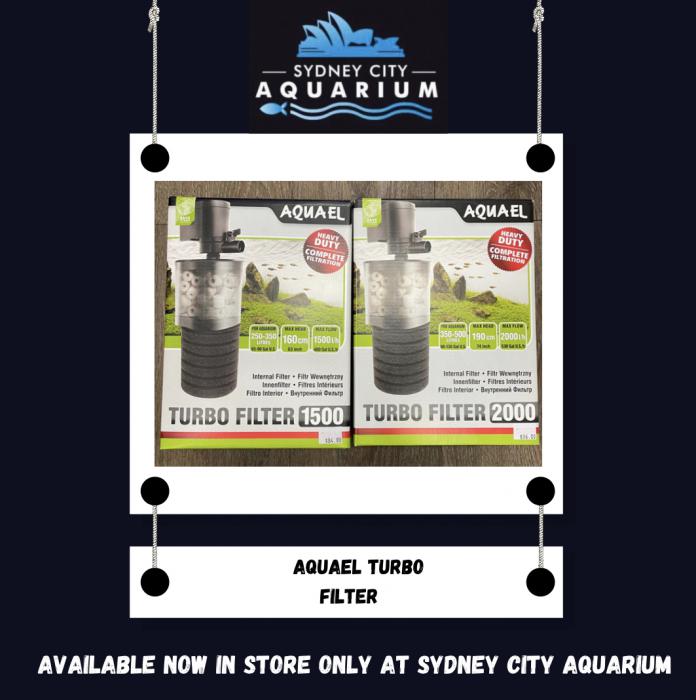 AquaEl Turbo Filters Available Now at Sydney City Aquarium!