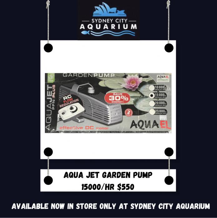 Aqua Jet Garden Pumps Available at Sydney City Aquarium!