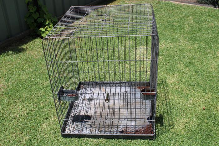 LARGE STURDY COCKY CAGE